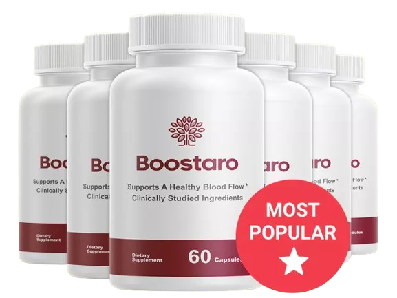 Boostaro 6 bottles 180-day supply best value